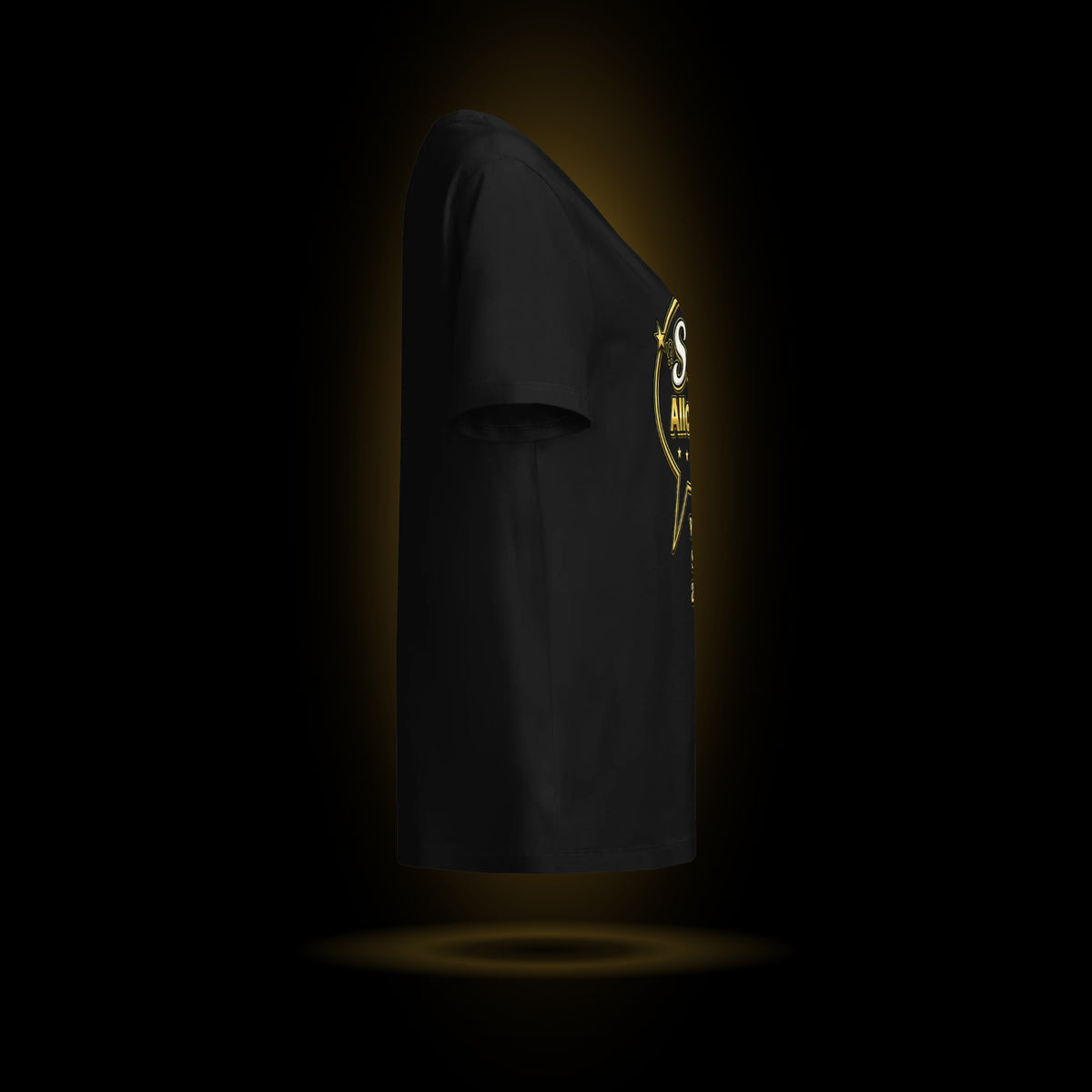 Without Saying a Word tee, other side