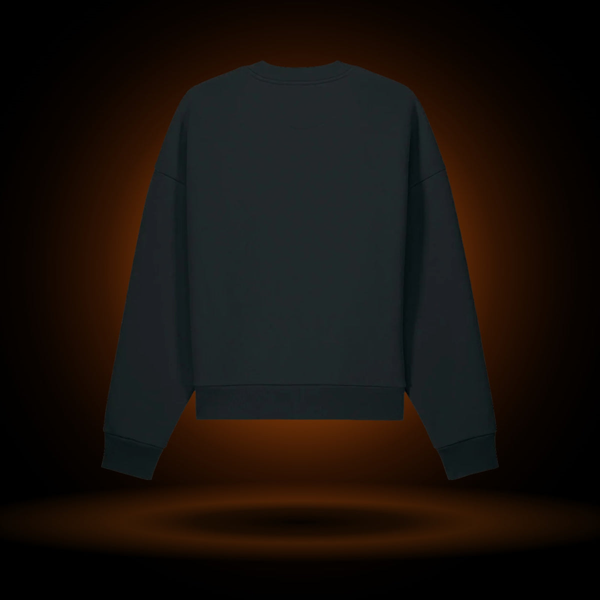 Less Scary in a Costume sweatshirt, back