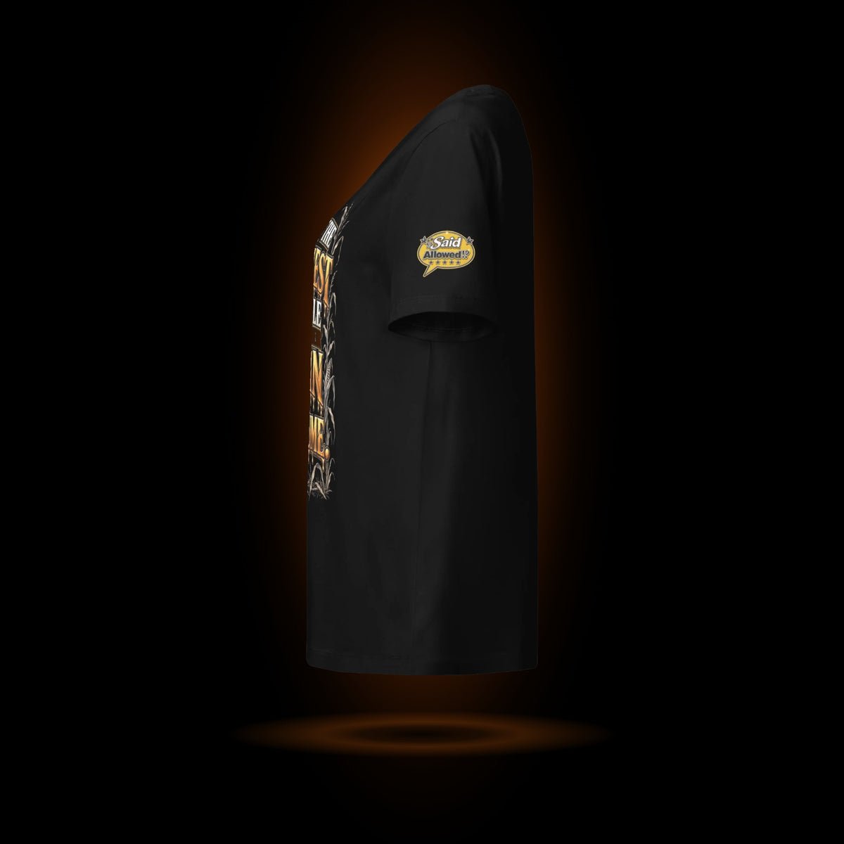 Skin as a Costume tee, side