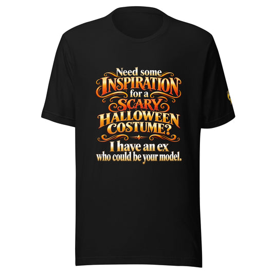 Skin as a Costume Halloween Tee, front